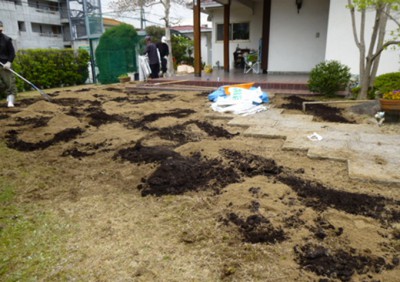 宮原福樹園・土壌改良